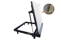 Люк напольный Стелс-КУ 700*1200п короб утепленная серия