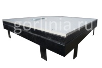 Люк напольный Стелс-КУ 970*700п короб утепленная серия