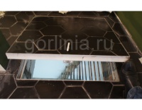 Так выглядит напольный люк АМО 1200п*1000 