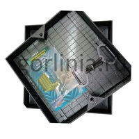 Люк Проспект-В 500*500 под брусчатку без петель