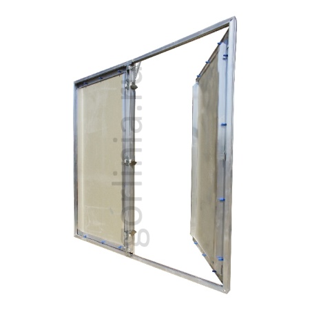 Люк под покраску Гиппократ 600п*800 двухдверный стеновой стеновой